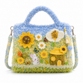 The Sunflower Meadow Satchel main view