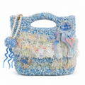 The Blue Fuzzy Bloom Bag main view