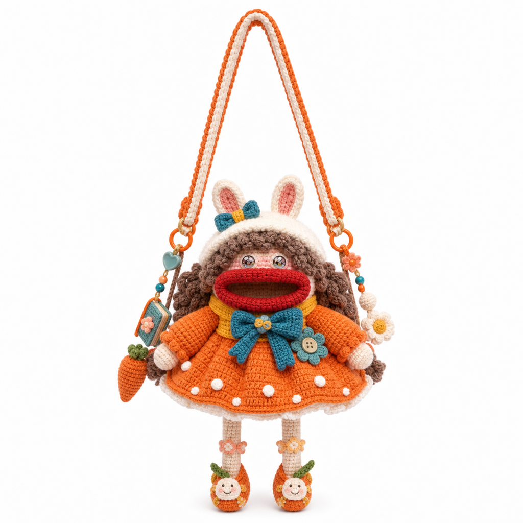 The Bunny Hood Doll Crossbody main view