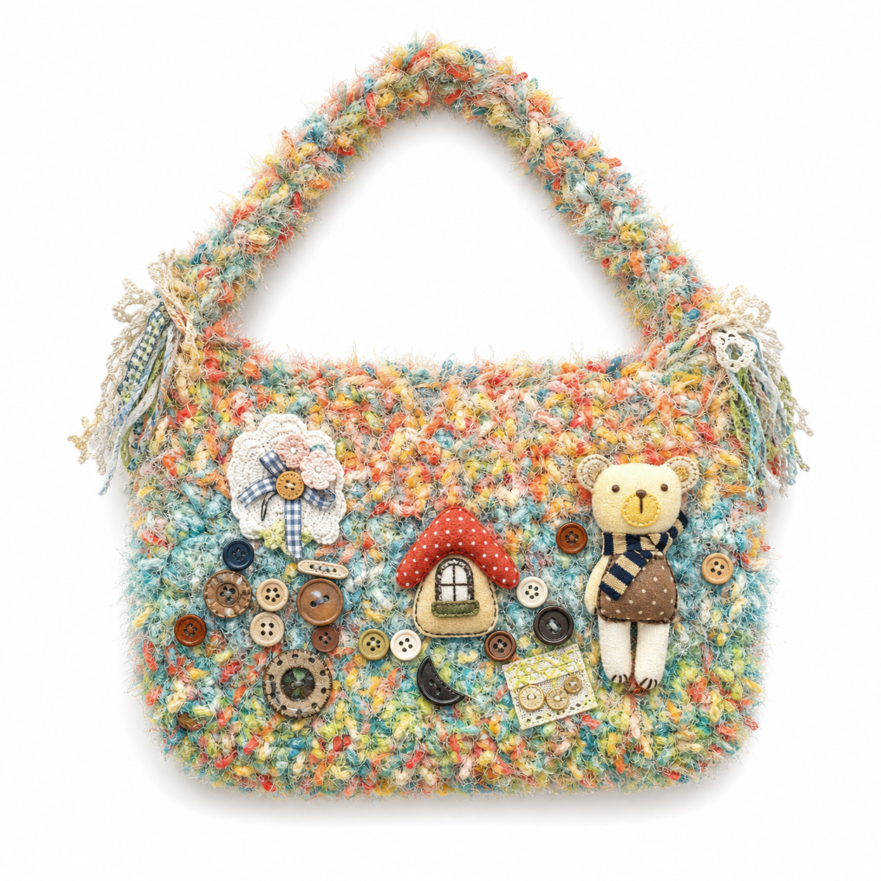 The Cottage Charm Hobo Bag main view