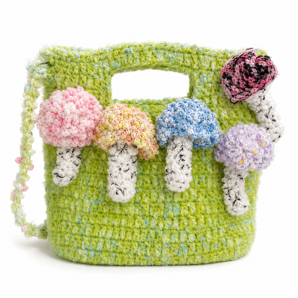 The Green Pom Pom Garden Bag