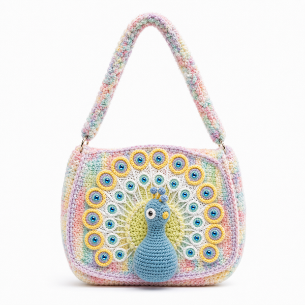 The Pastel Peacock Shoulder Bag