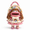 The Pink Ruffle Doll Bag main view