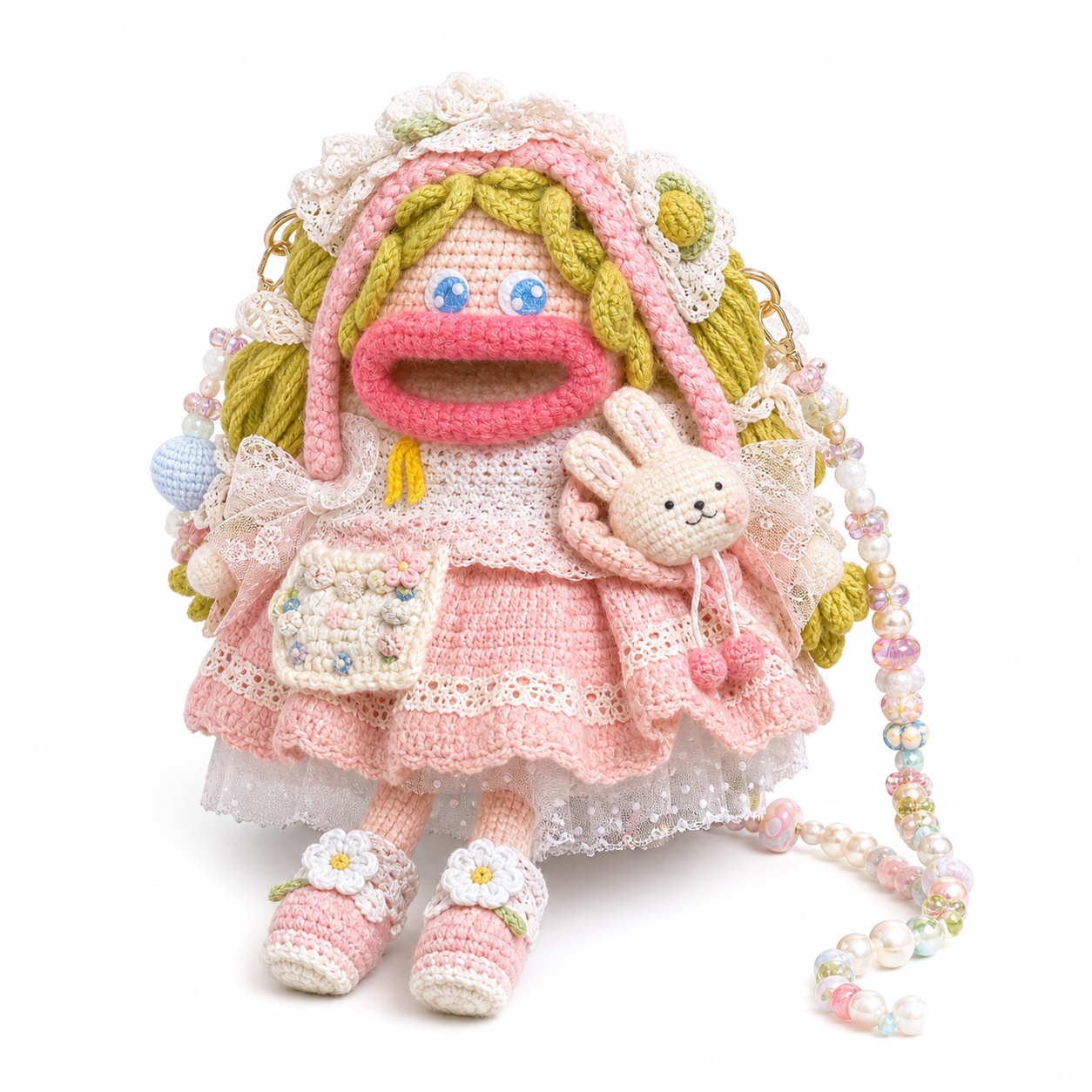 The Pink Doll Crossbody detail view