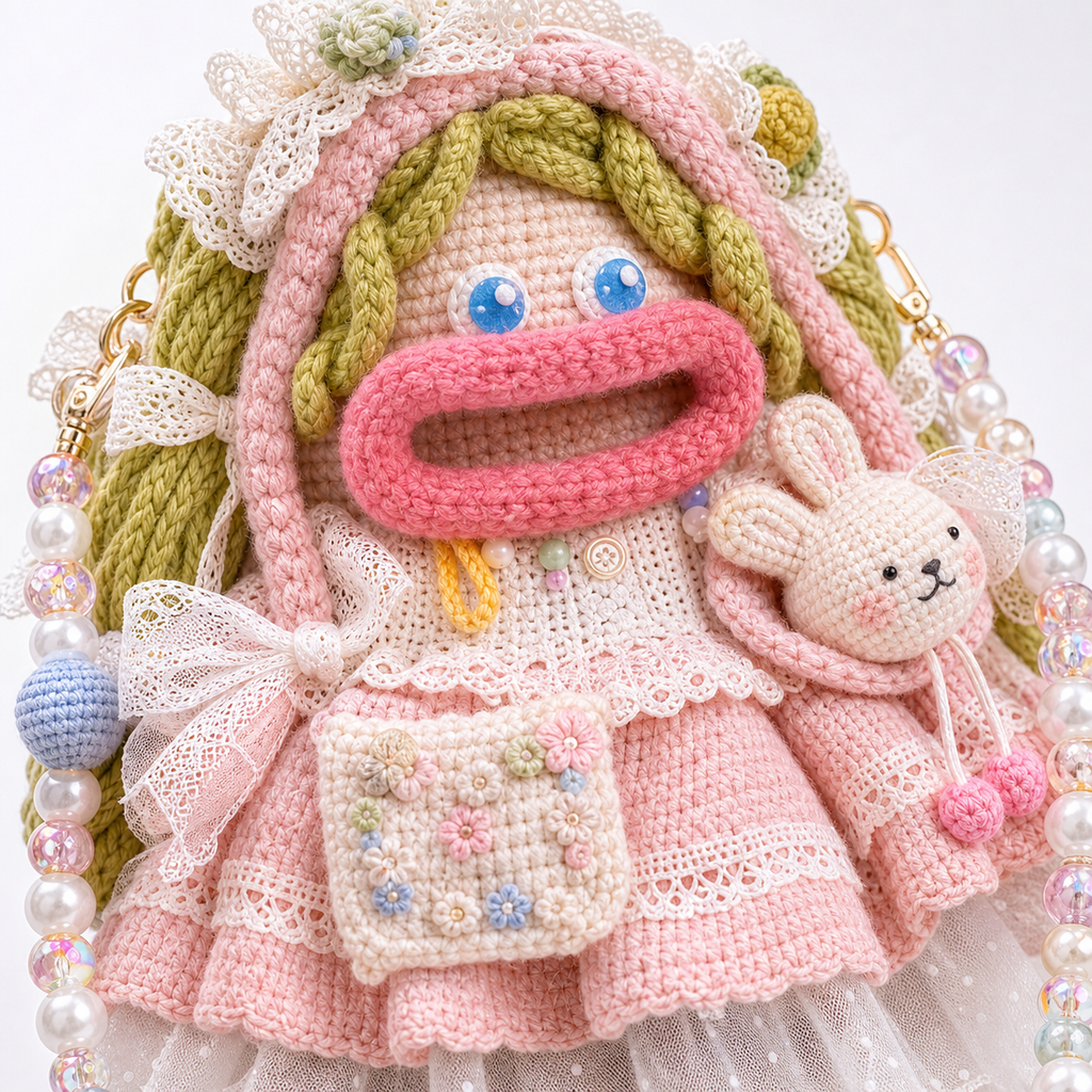 The Pink Doll Crossbody detail view